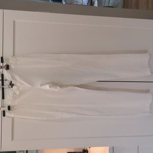 Eileen Fisher cream pants xs